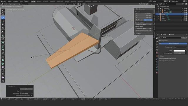 Lowpoly Airport in Blender 2.8 - 3d modelling timelapse by NSobolewArt смотреть онлайн