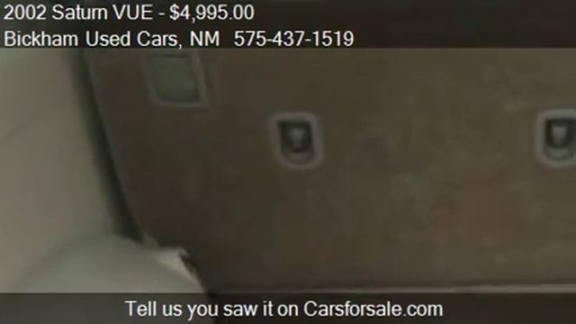2002 Saturn VUE FWD - for sale in Alamogordo, NM 88310 смотреть онлайн