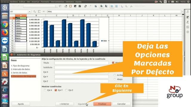 Cómo hacer una grafica dinámica en Libre office NW Group - RESUELTO смотреть онлайн