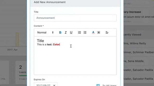 CLC Announcement UI - Vue.js смотреть онлайн
