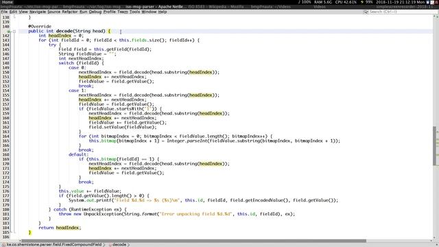10. iso 8583 parser - encoding and decoding fixed compound field смотреть онлайн