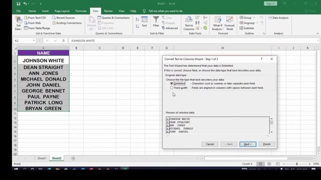 How To Split Cells In Excel Using Text To Columns | Split Columns Into Multiple Columns смотреть онлайн