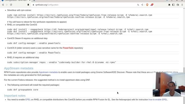 Habilitar o repositório RPM Fusion no Red Hat, CentOS, Rocky LInux e Fedora смотреть онлайн