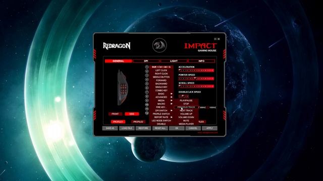 Обзор игровой мыши Redragon M908, Impact. Сравнение Redragon M908 c Logitech G600. (4к) смотреть онлайн