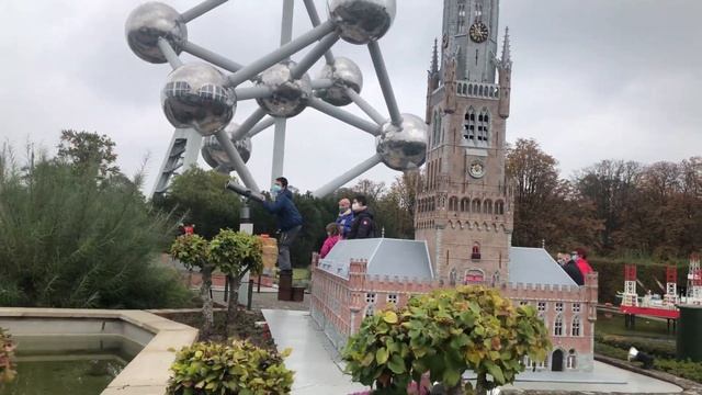 Mini Europe Park | Mini Europa Theme Park Tour in Brussels | Belgium tourist spot смотреть онлайн