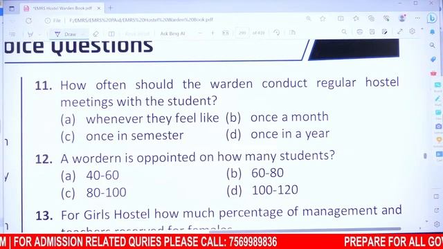Administrative Aptitude Top MCQ's #38 | EMRS Hostel Warden Classes In Telugu | Adda247 Telugu смотреть онлайн