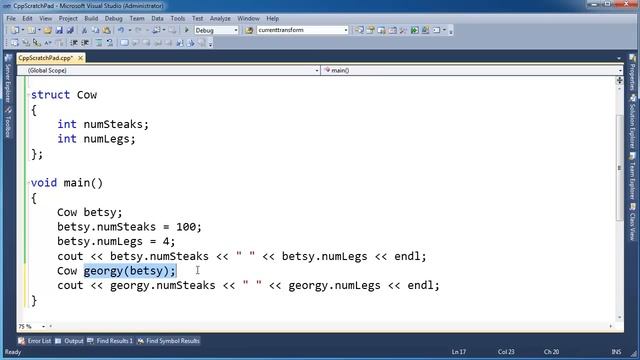 C++ Copy Constructors смотреть онлайн