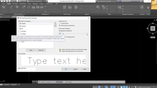 #37 AutoCAD Tutorial- PDF Import, Recognize SHX Text & Settings and Combine Text смотреть онлайн