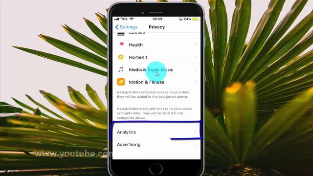 How To Enable Or Disable Share ICloud Analytics On IPhone 6