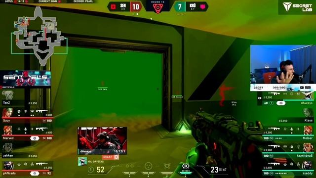 SEN Tarik & Kyedae React To TenZ NEW BIND HOLE Play Against KRU смотреть онлайн
