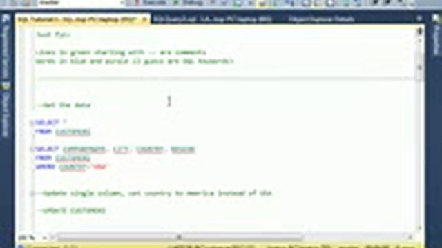 Using SQL Update statement in MS SQL 2013 смотреть онлайн