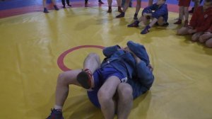 Сергей Лоповок - переворот Игрушкина, противник прижал руки