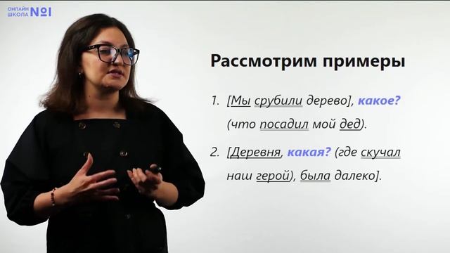 Сложноподчиненное предложение с придаточным определительным. Видеоурок 14. Русский язык 9 класс смотреть онлайн