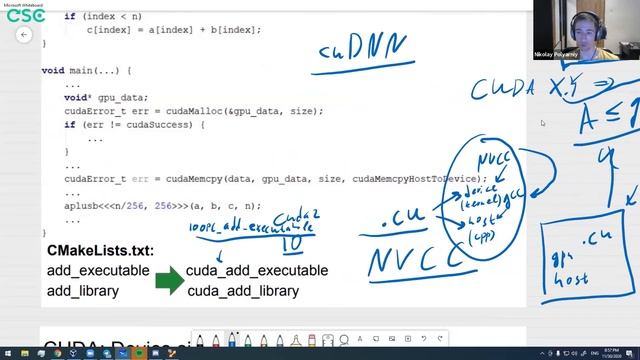 Лекция 12. Всякое-превсякое: как оптимизировать код, поддержка CUDA, multi-GPU, PyOpenCL смотреть онлайн