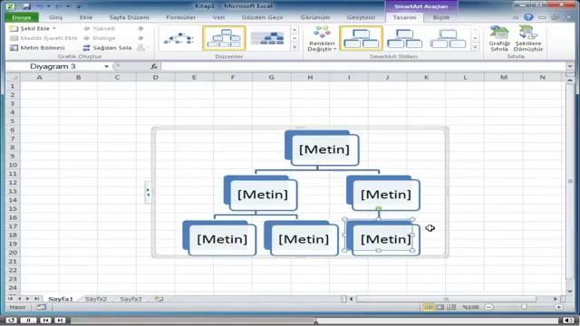 Excel, Baslangıc 8 Grafik, Çizim ve Denklem Ekleme 10 SmartArt Ekleme YouTube смотреть онлайн