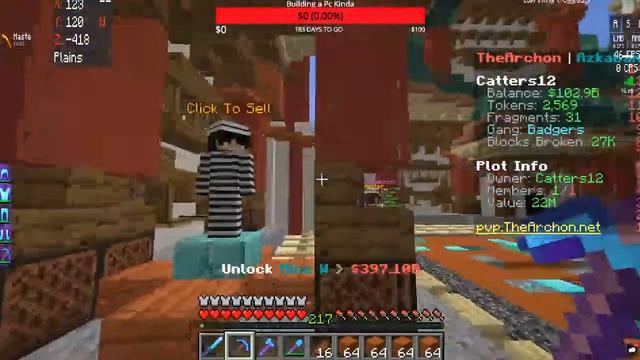 MineCraft Archon Server смотреть онлайн