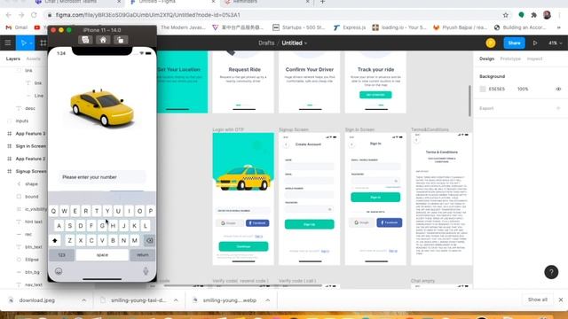 Using ScrollView and keyboardAvoiding view In Login with OTP Ui react native | Taxi Booking App #6 смотреть онлайн