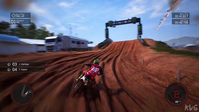 MXGP 2021 - The Official Motocross Videogame Gameplay (PC UHD) [4K60FPS] смотреть онлайн