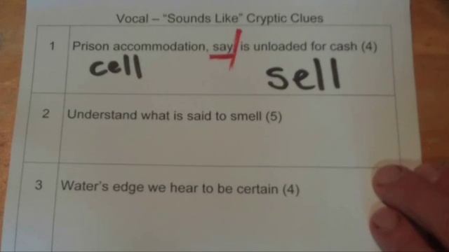 How to Solve Cryptic Crosswords - Tip 7: Sounds Like Clues - Includes Examples - Tutorial смотреть онлайн
