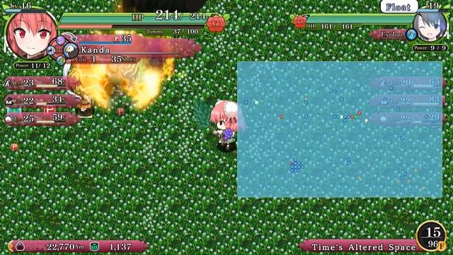 Touhou Genso Wanderer Reloaded: Clock Remains Boss Yuuka Solution смотреть онлайн