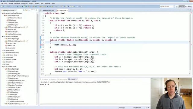 Activity: StdDraw and methods смотреть онлайн