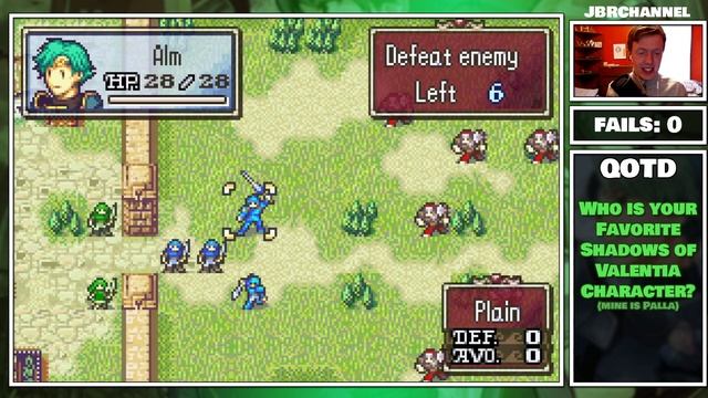 Part 1 - Fire Emblem: The Sacred Echoes "GBA Shadow's of Valentia???" смотреть онлайн