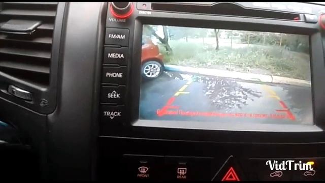 Kia Sorento XM 2010 - камера заднего вида с омывателем от "Нивы" смотреть онлайн