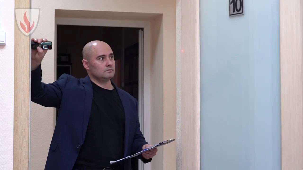 12. Порядок измерения параметров эвакуационного выхода из помещения смотреть онлайн