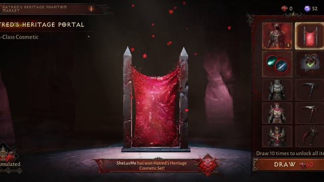 Hatreds Heritage Phantom Market - Diablo Immortal Show off - Season 14 Cosmetics @IK_13211 смотреть онлайн