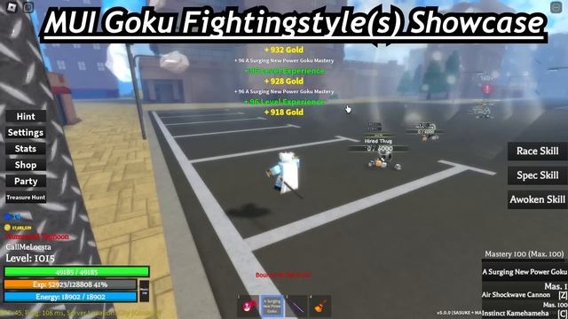 [CODE] Roblox MUI Goku Style Showcase| Project XXL смотреть онлайн