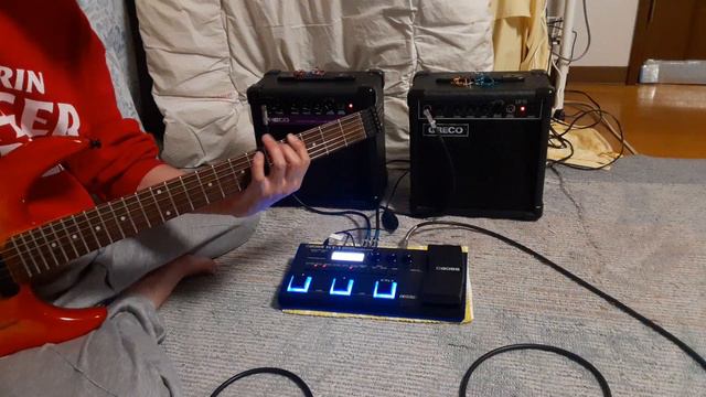 ①BOSS GT-1 Preset Sound Check／GRECO GA-05GB＆GRECO LB-10 🎸 смотреть онлайн