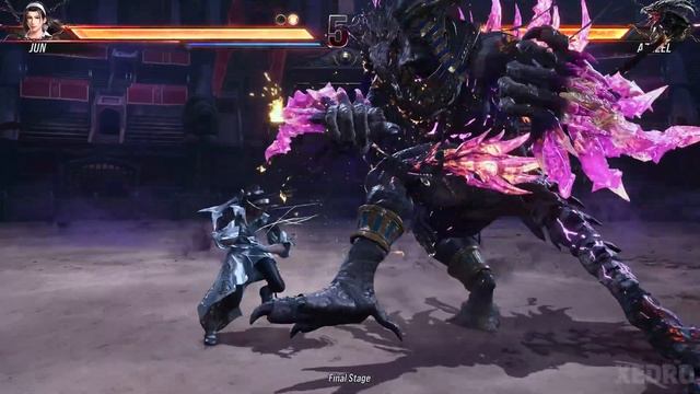 TEKKEN 8 JUN Ending and Final Boss Fight - Jun vs Azazel 4K ULTRA смотреть онлайн