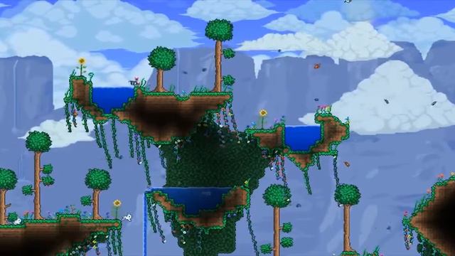 Terraria background + Day theme music OST смотреть онлайн