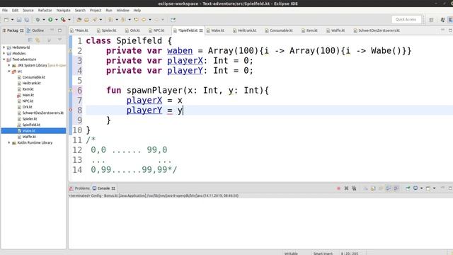 Kotlin Tutorial #99 Übungsprojekt #2 - Spielfeld смотреть онлайн