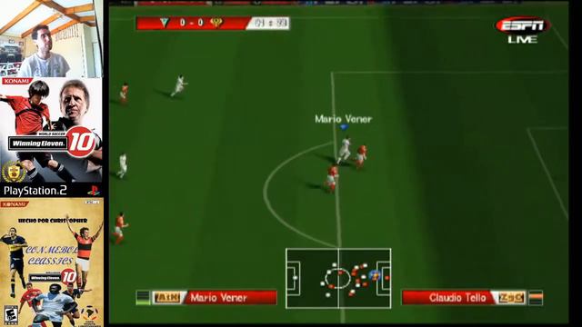 Winning Eleven 10 Parche Conmebol Classics PS2 - Cobreloa 90-95 vs Wanderers 95-2000 смотреть онлайн