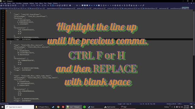 DayZ Editor tips: Making a quick addition to an Object Spawner json смотреть онлайн