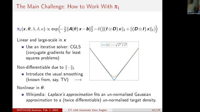 UQ Hybrid Seminar - Talk by Prof. Per-Christian Hansen смотреть онлайн