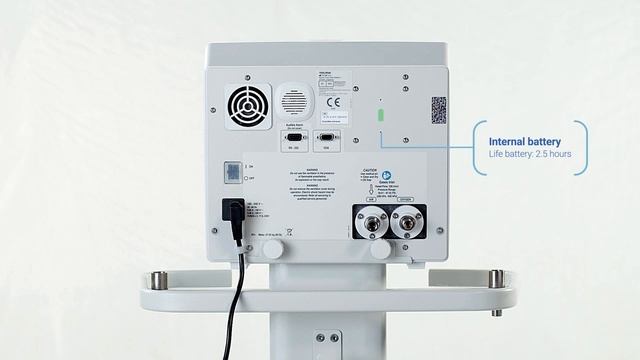 TECME | Description Of The Ventilator | Rear Panel