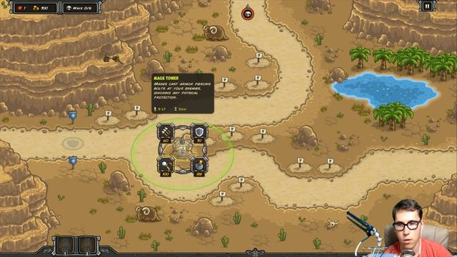 Kingdom Rush Frontiers - Sape Oasis - Heroic & Iron | Полное прохождение #3 смотреть онлайн