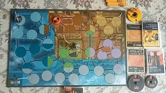 Играем в настольную игру Unmatched: Король Артур против Брюс Ли! смотреть онлайн