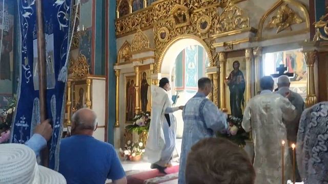 Праздник Преображения Господня в храме иконы Божией Матери " Избавительница "- города Жодино. смотреть онлайн