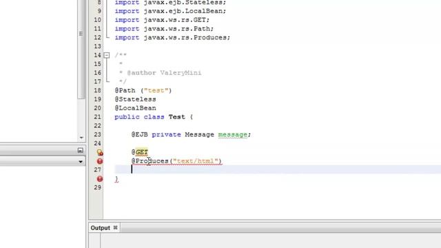 JAX-RS with EJB3 RESTFul смотреть онлайн