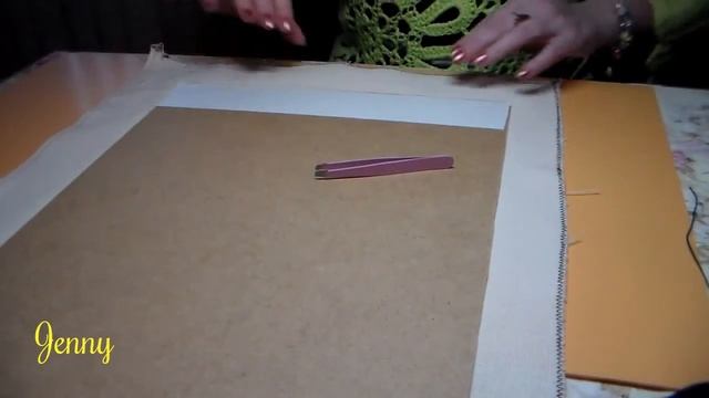 Оформление вышивки в рамку(как я это делаю) смотреть онлайн