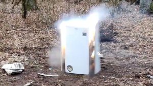 ?ПЕТАРДЫ vs СТИРАЛЬНАЯ МАШИНА?