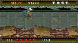 Splatterhouse 1 Arcade Gameplay Playthrough longplay
