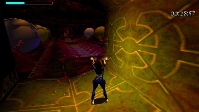(6 Days before Halloween) TRLE: Nightmare "Le Cauchemar" Part 2 Walkthrough смотреть онлайн
