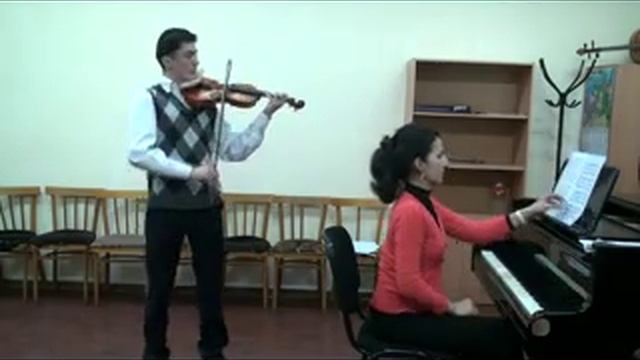 Сен-Санс."Вальс-каприс" Турсунов Сардор. Ташкент. смотреть онлайн