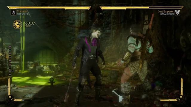 Joker optimal midscreen/corner combos 37% 43% 57% - MK11 смотреть онлайн