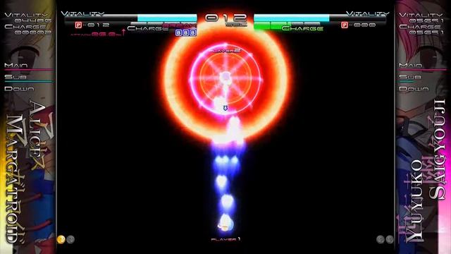 Touhou Genso Rondo: Bullet Ballet - Walkthrough |Story Alice Margatroid| смотреть онлайн