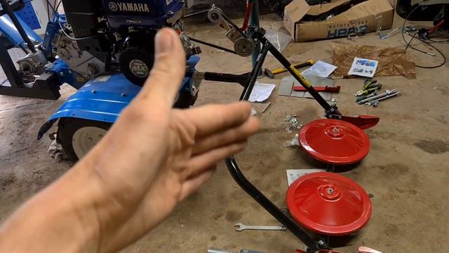 Роторная косилка на Мотоблок НЕВА .Опять НЮАНС )